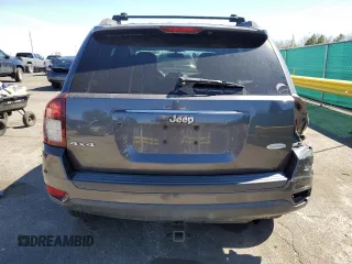 2015 Jeep Compass Latitude with VIN 1C4NJDEB6FD162785, listed as a Copart auction lot 49737775 with 116,207 mi miles and Salvage Title. Bid and sale history available at carsss.com. Image 6.