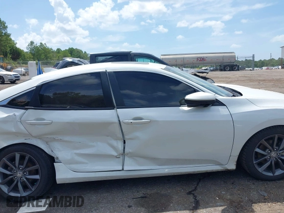 2021 Honda Civic Sedan EX-L with VIN 19XFC1F7XME006512, listed as a IAAI auction lot 40003939 with 90,881 mi miles. Bid and sale history available at carsss.com. Image 13.