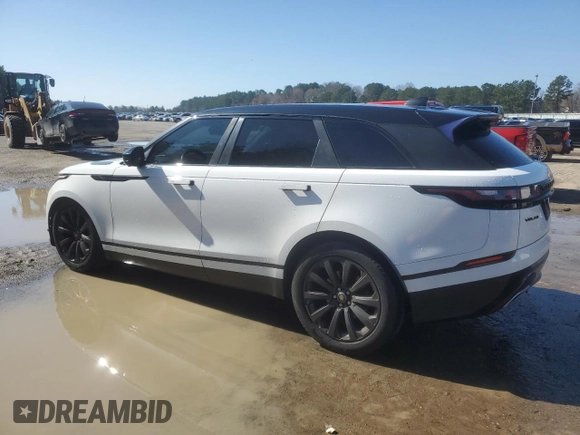 2018 Land Rover Range Rover Velar R-Dynamic HSE with VIN SALYM2RV6JA705357, listed as a Copart auction lot 46335285 with 56,805 mi miles and Salvage Title. Bid and sale history available at carsss.com. Image 2.
