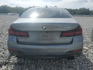 2021 BMW 5 Series 530e with VIN WBA13AG05MCF22098, listed as a Copart auction lot 55460105 with Not Provided miles and Clean Title. Bid and sale history available at carsss.com. Image 6.