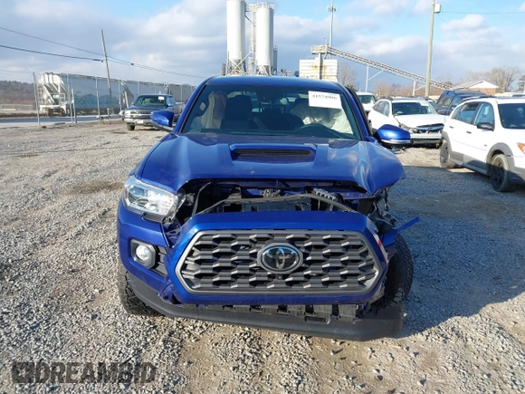 2023 Toyota Tacoma 4WD SR with VIN 3TYCZ5AN1PT119133, listed as a IAAI auction lot 41574906 with 19,887 mi miles. Bid and sale history available at carsss.com. Image 11.