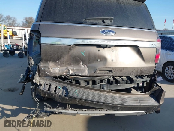 2019 Ford Expedition Max Limited with VIN 1FMJK1KTXKEA75351, listed as a IAAI auction lot 41620986 with 91,281 mi miles and . Bid and sale history available at DreamBid. Image 6.