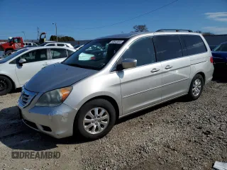 2008 Honda Odyssey EX with VIN 5FNRL38468B409706, listed as a Copart auction lot 50643855 with 124,573 mi miles and Non Repairable. Bid and sale history available at carsss.com. Image 1.