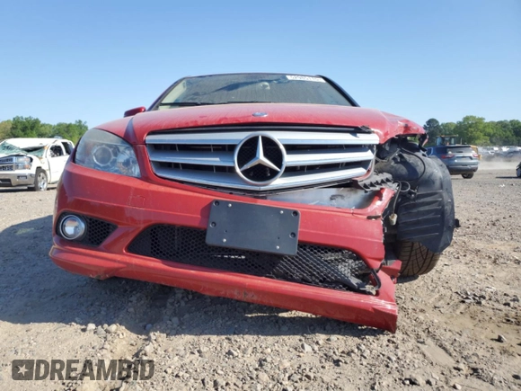 2010 Mercedes-Benz C 300 Sport with VIN WDDGF5EB1AR088760, listed as a Copart auction lot 52985115 with Not Provided miles and Salvage Title. Bid and sale history available at DreamBid. Image 5.
