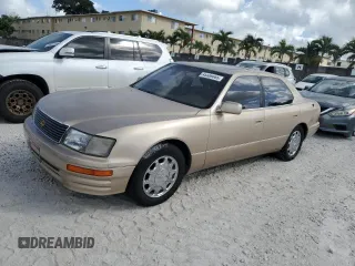1995 Lexus LS 400 z VIN JT8UF22E1S0023955, wystawiony jako Copart lot #45389065 z przebiegiem 185 125 mil mil oraz Czysty tytuł • Clean title. Historia ofert i sprzedaży dostępna na DreamBid. Obrazek 1.