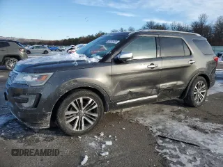 2016 Ford Explorer Platinum with VIN 1FM5K8HT5GGC02035, listed as a Copart auction lot 89153035 with 113,367 mi miles and Salvage Title. Bid and sale history available at DreamBid. Image 1.