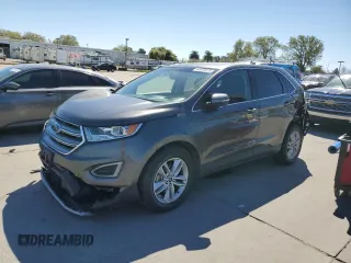 2017 Ford Edge SEL with VIN 2FMPK3J91HBC27548, listed as a Copart auction lot 50570225 with 94,012 mi miles and Salvage Title. Bid and sale history available at carsss.com. Image 1.