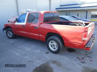 2000 Dodge Dakota Sport with VIN 1B7GL2AZ4YS722151, listed as a Copart auction lot 87870705 with 169,435 mi miles and Salvage Title. Bid and sale history available at DreamBid. Image 2.