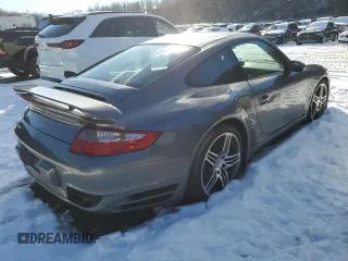 2007 Porsche 911 Turbo with VIN WP0AD299X7S785034, listed as a Copart auction lot 44736865 with 33,259 mi miles and Non Repairable. Bid and sale history available at DreamBid. Image 3.