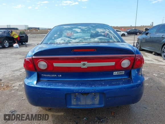 2003 Chevrolet Cavalier LS with VIN 1G1JF12F037133498, listed as a IAAI auction lot 42085913 with 202,927 mi miles and . Bid and sale history available at DreamBid. Image 17.