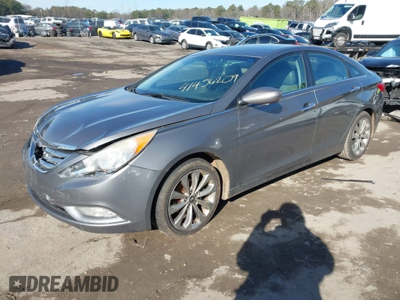2012 Hyundai Sonata Limited with VIN 5NPEC4ABXCH409778, listed as a IAAI auction lot 41456209 with 176,340 mi miles and . Bid and sale history available at DreamBid. Image 2.