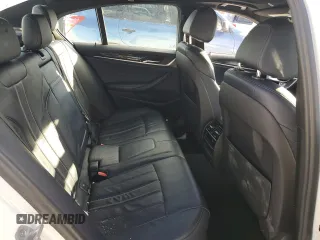 2017 BMW 5 Series 530i xDrive with VIN WBAJA7C39HG904946, listed as a Copart auction lot 44979865 with 132,890 mi miles and Salvage Title. Bid and sale history available at carsss.com. Image 10.
