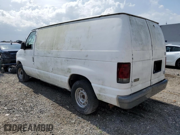 2003 Ford Econoline Cargo with VIN 1FTRE14213HB55527, listed as a Copart auction lot 86526164 with 187,256 mi miles and Non Repairable. Bid and sale history available at carsss.com. Image 2.