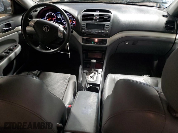 2004 Acura TSX with VIN JH4CL96834C026570, listed as a Copart auction lot 57438495 with 195,187 mi miles and Salvage title. Bid and sale history available at DreamBid. Image 8.