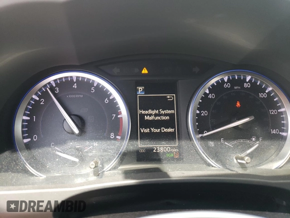 2018 Toyota Highlander SE with VIN 5TDJZRFH3JS895705, listed as a Copart auction lot 58028185 with 23,800 mi miles and Salvage title. Bid and sale history available at DreamBid. Image 9.