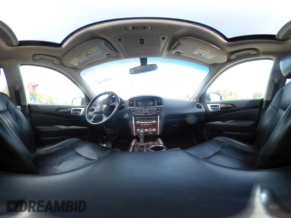 2013 Nissan Pathfinder Platinum with VIN 5N1AR2MM4DC623141, listed as a IAAI auction lot 41891386 with 139,550 mi miles and . Bid and sale history available at DreamBid. Image 18.
