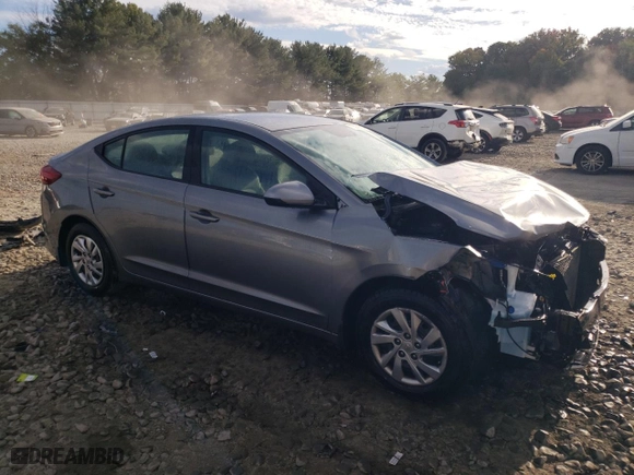 2018 Hyundai Elantra SE with VIN KMHD74LF6JU564830, listed as a Copart auction lot 73948824 with 133,373 mi miles and Salvage Title. Bid and sale history available at carsss.com. Image 4.