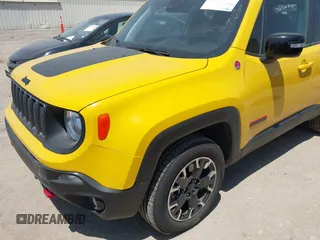 2023 Jeep Renegade Trailhawk with VIN ZACNJDC14PPP66216, listed as a IAAI auction lot 42000920 with 36,048 mi miles and . Bid and sale history available at DreamBid. Image 6.