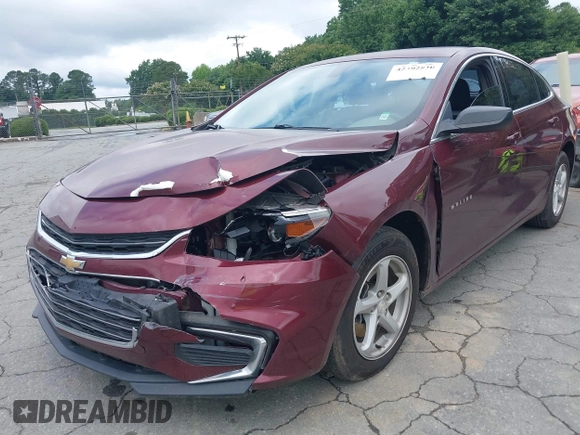 2016 Chevrolet Malibu LS with VIN 1G1ZB5ST8GF182309, listed as a IAAI auction lot 42392810 with 110,289 mi miles and . Bid and sale history available at DreamBid. Image 2.