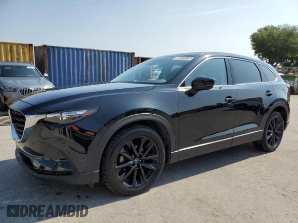 2023 Mazda CX-9 Touring Plus with VIN JM3TCBAY3P0657042, listed as a Copart auction lot 56391575 with 49,780 mi miles and Clean title. Bid and sale history available at DreamBid. Image 1.