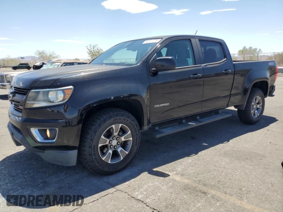 2015 Chevrolet Colorado 2WD Z71 with VIN 1GCGSCE32F1250923, listed as a Copart auction lot 64321225 with 196,595 mi miles and Salvage title. Bid and sale history available at DreamBid. Image 1.