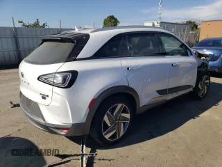 2021 Hyundai NEXO Limited z VIN KM8J84A65MU013554, wystawiony jako Copart lot #62621393 z przebiegiem 11 237 mil mil oraz Szkody całkowita. Historia ofert i sprzedaży dostępna na DreamBid. Obrazek 3.