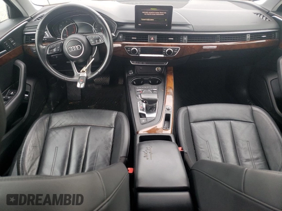 2019 Audi A4 Premium with VIN WAUDNAF42KA037712, listed as a Copart auction lot 54395215 with 65,475 mi miles and Clean Title. Bid and sale history available at DreamBid. Image 8.
