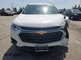 2018 Chevrolet Traverse LS with VIN 1GNERFKW5JJ222682, listed as a Copart auction lot 58275525 with 132,937 mi miles and Salvage title. Bid and sale history available at DreamBid. Image 5.