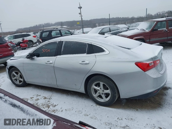 2017 Chevrolet Malibu LS with VIN 1G1ZB5ST4HF183801, listed as a IAAI auction lot 41355054 with 131,748 mi miles and . Bid and sale history available at DreamBid. Image 13.