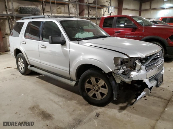 2009 Ford Explorer XLT with VIN 1FMEU73E89UA37700, listed as a Copart auction lot 44584995 with 175,383 mi miles and Salvage Title. Bid and sale history available at carsss.com. Image 4.