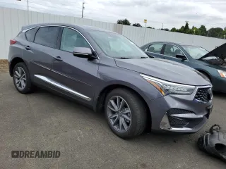 2019 Acura RDX w/Technology Pkg with VIN 5J8TC2H57KL002573, listed as a Copart auction lot 68311744 with 37,943 mi miles and Salvage Title. Bid and sale history available at carsss.com. Image 4.
