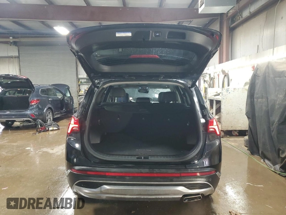 2022 Hyundai Santa Fe Limited with VIN 5NMS4DAL8NH386932, listed as a Copart auction lot 47879365 with 39,766 mi miles and Salvage Title. Bid and sale history available at carsss.com. Image 6.