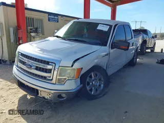 2014 Ford F-150 XL with VIN 1FTFW1CT5EKG08435, listed as a IAAI auction lot 41886526 with 215,364 mi miles. Bid and sale history available at carsss.com. Image 18.