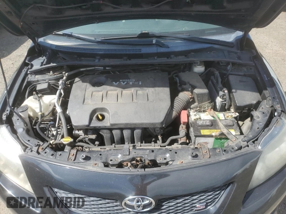 2009 Toyota Corolla with VIN 2T1BU40E19C038758, listed as a Copart auction lot 55468665 with 197,790 mi miles and Clean Title. Bid and sale history available at carsss.com. Image 11.
