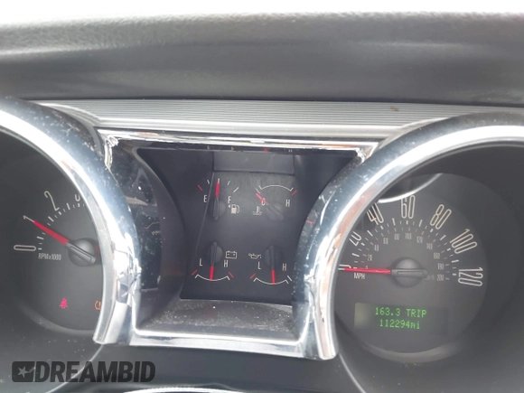 2009 Ford Mustang with VIN 1ZVHT80N295128872, listed as a IAAI auction lot 42221830 with 112,294 mi miles and . Bid and sale history available at DreamBid. Image 7.