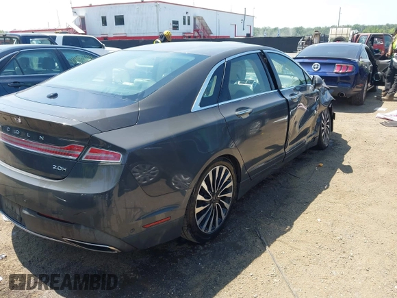 2017 Lincoln MKZ Hybrid Black Label with VIN 3LN6L5NU8HR639681, listed as a IAAI auction lot 42571227 with 123,522 mi miles and . Bid and sale history available at DreamBid. Image 4.