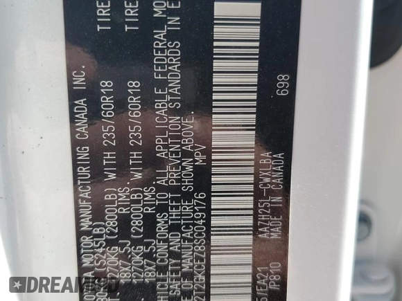 2025 Lexus NX with VIN 2T2GKCEZ8SC049176, listed as a Copart auction lot 48203265 with 314 mi miles and Salvage Title. Bid and sale history available at carsss.com. Image 16.