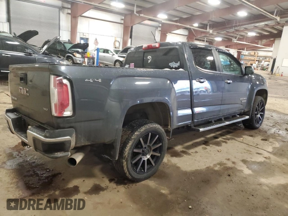 2017 GMC Canyon 4WD SLT with VIN 1GTP6DE10H1172007, listed as a Copart auction lot 85945934 with 117,501 mi miles and Clean Title. Bid and sale history available at carsss.com. Image 3.