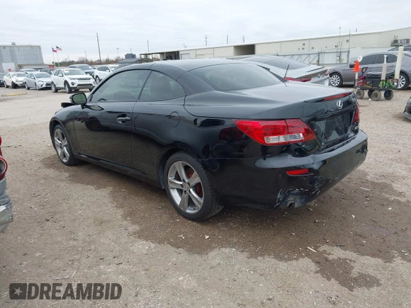 2012 Lexus IS 350 C z VIN JTHFE2C26C2507917, wystawiony jako IAAI lot #41353989 z przebiegiem 129 542 mil mil oraz . Historia ofert i sprzedaży dostępna na DreamBid. Obrazek 3.