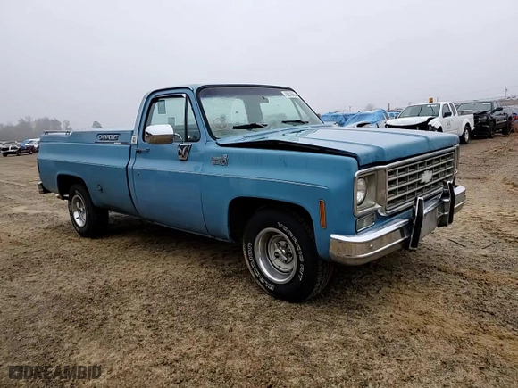 1986 Chevrolet Pickup with VIN 2GCDC14H3G1103068, listed as a Copart auction lot 84613134 with 77,754 mi miles and Salvage Title. Bid and sale history available at carsss.com. Image 10.