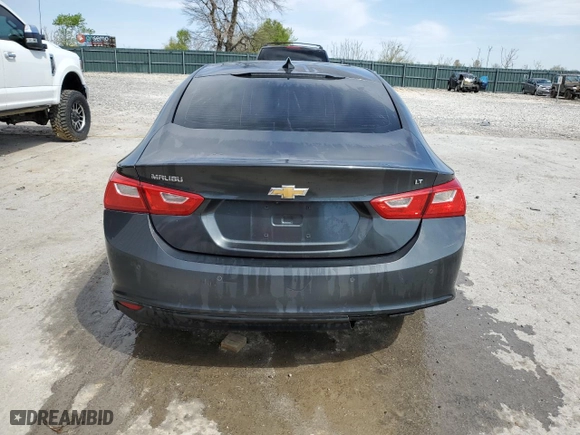 2017 Chevrolet Malibu LT with VIN 1G1ZE5ST9HF195031, listed as a Copart auction lot 51978495 with 166,945 mi miles and Salvage Title. Bid and sale history available at carsss.com. Image 6.