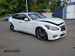 2017 Infiniti Q70 3.7 with VIN JN1BY1PR6HM210685, listed as a Copart auction lot 73644754 with Not provided miles and Salvage title. Bid and sale history available at DreamBid. Image 4.