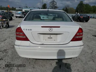 2001 Mercedes-Benz C 230/260/280/320 z VIN WDBRF61J51F078805, wystawiony jako Copart lot #51609285 z przebiegiem 223 663 mil mil oraz Szkoda całkowita • Salvage title. Historia ofert i sprzedaży dostępna na DreamBid. Obrazek 6.