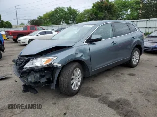 2010 Mazda CX-9 Grand Touring with VIN JM3TB3MA7A0201611, listed as a Copart auction lot 53703224 with 80,056 mi miles and Salvage Title. Bid and sale history available at carsss.com. Image 1.