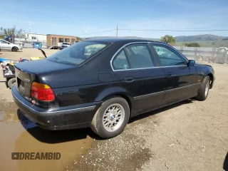 1997 BMW 5 Series 528iA with VIN WBADD6327VBW13599, listed as a Copart auction lot 48437845 with 84,882 mi miles and Clean Title. Bid and sale history available at carsss.com. Image 3.