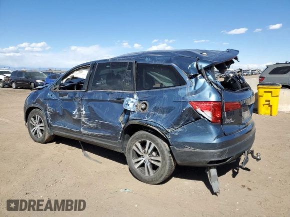 2016 Honda Pilot EX-L with VIN 5FNYF6H5XGB069066, listed as a Copart auction lot 49676225 with 78,283 mi miles and Salvage Title. Bid and sale history available at DreamBid. Image 2.