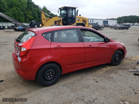 2014 Hyundai Accent GS with VIN KMHCT5AE4EU177030, listed as a Copart auction lot 54186815 with 199,486 mi miles and Salvage Title. Bid and sale history available at carsss.com. Image 3.