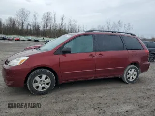 2005 Toyota Sienna CE with VIN 5TDZA23C25S264170, listed as a Copart auction lot 54058345 with 103,339 mi miles and Clean Title. Bid and sale history available at carsss.com. Image 1.