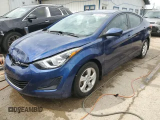 2015 Hyundai Elantra SE z VIN 5NPDH4AE1FH646154, wystawiony jako Copart lot #53558815 z przebiegiem 51 690 mil mil oraz Szkoda całkowita • Salvage title. Historia ofert i sprzedaży dostępna na DreamBid. Obrazek 1.
