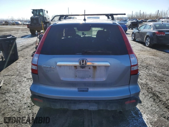 2008 Honda CR-V EX-L with VIN 5J6RE48798L819711, listed as a Copart auction lot 50536565 with 0 mi miles and Salvage Title. Bid and sale history available at carsss.com. Image 6.
